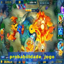 probabilidade jogo de futebol